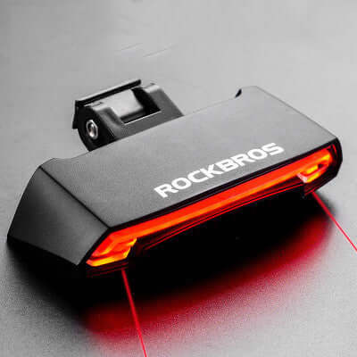 Smart Remote Control Bicycle Riding Laser LED Tail Light Accessories