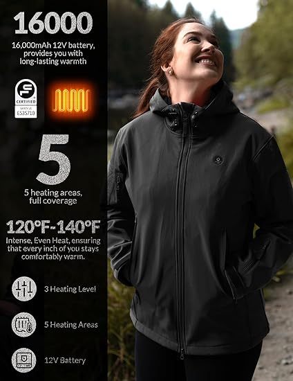 Heated Jacket For Women