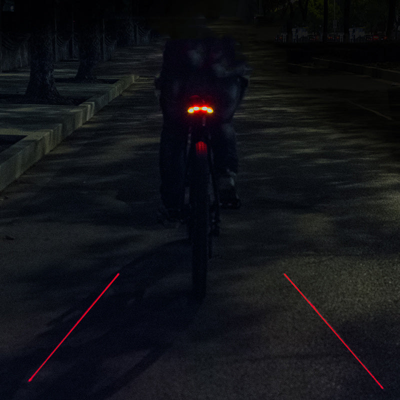 Smart Remote Control Bicycle Riding Laser LED Tail Light Accessories