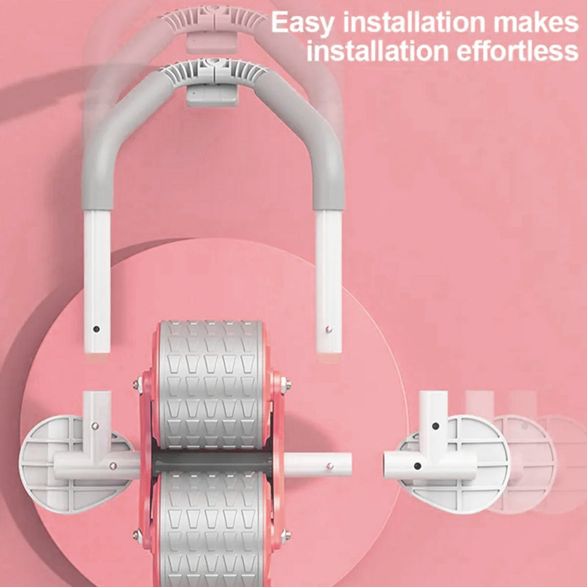 Automatic Rebound Abdominal Wheel Ab Roller/Elbow Support