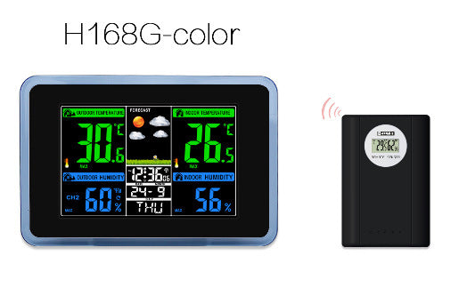 433MHZ Wireless Transmission Color Display Weather Forecast Bell